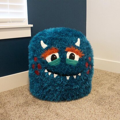 Monster Pouf (Pouffe) Crochet Pattern