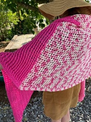 Tri Facet Shawl