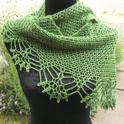 Corvus Shawl