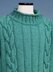 Cable and Wide Rib Rollneck Pullover #121