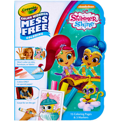 Crayola Color Wonder On The Go Coloring Kit - Shimmer & Shine