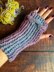 Sideways Knit Cable Mitts