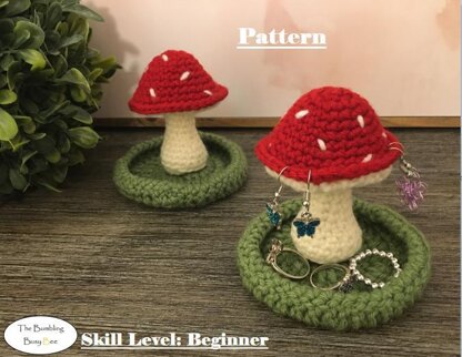 Mushroom Jewelry Holder