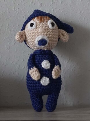 Crochet Pattern Sleeping Doll Valentin!