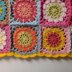 Patchwork Petals Pullver