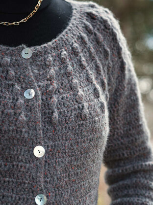 Kodama Sweater in Berroco Mistico - Downloadable PDF