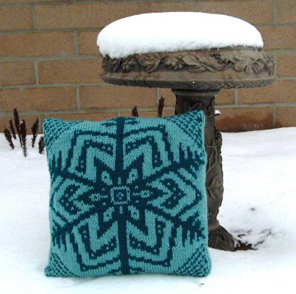 Snowflake Cushion Cover