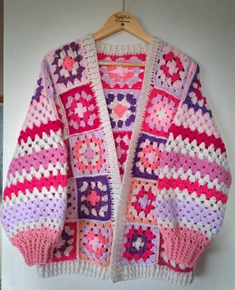 Granny Square Cardy