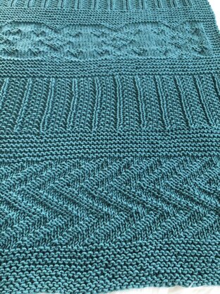 Guernsey-ish Baby Blanket