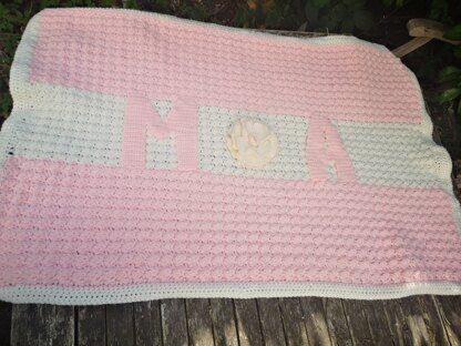 Baby girl blanket