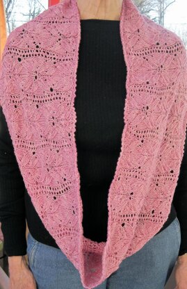 Vinco Lace Flower Cowl/Infinity Scarf
