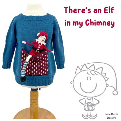 There is an Elf in my Chimney Sweater