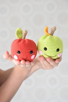 Happy apple rattle