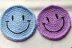 Smile Coaster crochet pattern