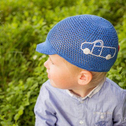 Kids crochet sun hat "Sam"