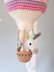 Unicorn in a hot air balloon