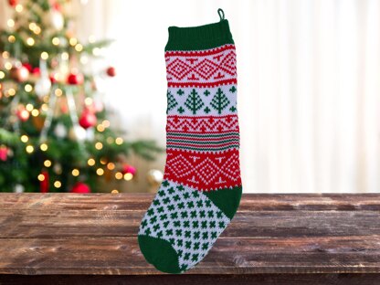 Vintage Christmas Stocking