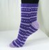 Dots & Bands Socks in Cascade Yarns Fixation  - DK417 - Downloadable PDF