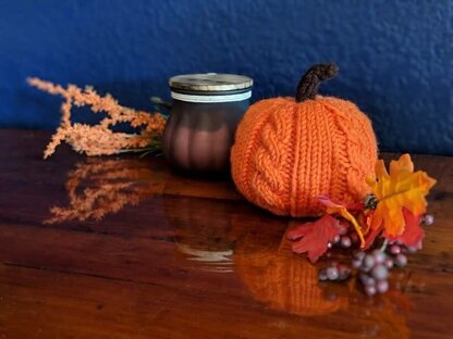 Cabled Pumpkins