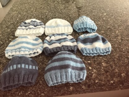 Preemie Hats for Charity