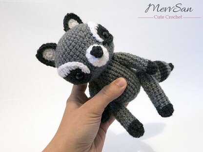 Amigurumi Woodland Critter Raccoon