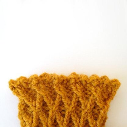 Trellis Fingerless Gloves