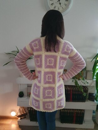 Crochet jacket for spring