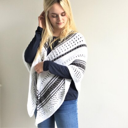 White Wave Shawl