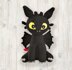 Toothless Night Fury Black Dragon Crochet Pattern