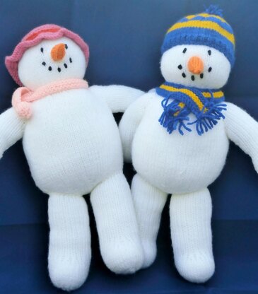 Mr and Mrs Snowman