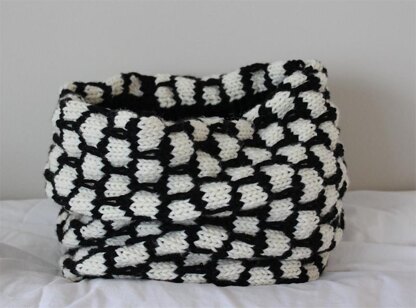 Black and White Cowl