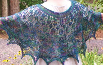 The Irish Sea shawl