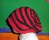 Baby Simple Roll Brim Stripe Slouch