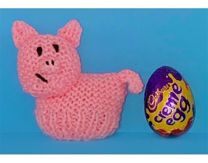 Easter Pig Basket chocolate cover fits Creme Egg