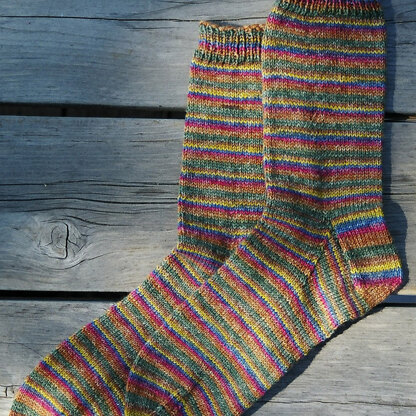 Knitting Pure & Simple 216 Beginner's Lightweight Socks at WEBS | Yarn.com