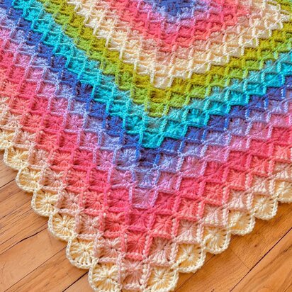 Pastel Bavarian Afghan