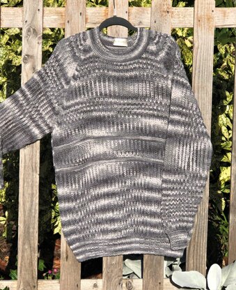 Ribbed Raglan Sweater