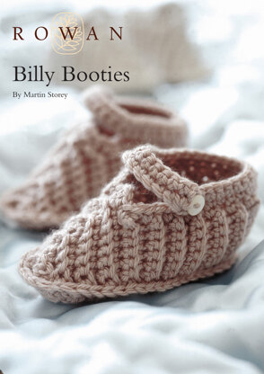 Billy Booties in Rowan Baby Merino Silk DK