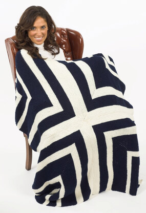 Plymouth Yarn F220 Encore Stadium Blanket (Free)