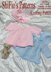 Knitting pattern baby jacket top down & hat UK & USA Terms #112