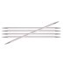 Knitter's Pride Nova Cubics Platina 6" Double Pointed Needle Set