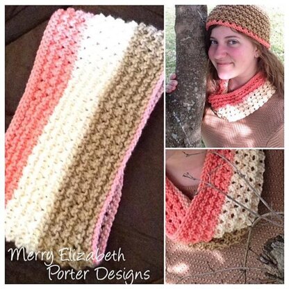 Strawberry Cheesecake Infinity Scarf