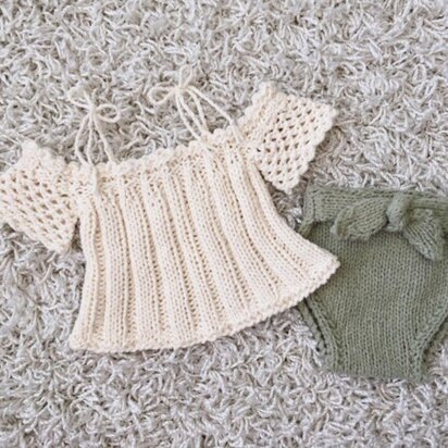 Ivory and Sage set