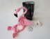 Keychain Pink flamingo