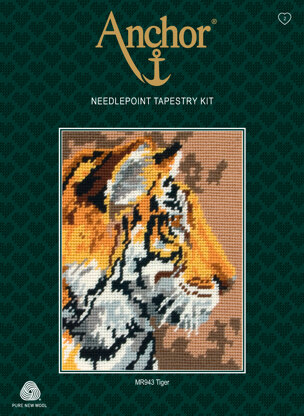 Anchor Tapestry Starters - Tiger Tapestry Kit