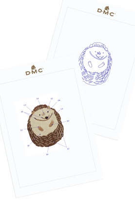 Hedgehog in DMC - PAT0414 - Downloadable PDF