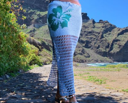Hibiscus maxi skirt