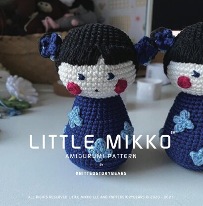 Little Mikko crochet doll