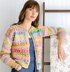 Jessamine Cardigan in Noro Viola - 08 - PDF