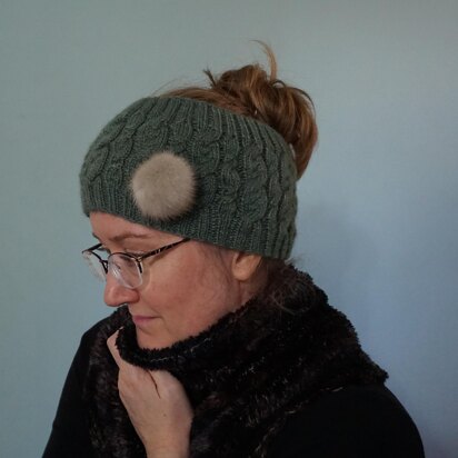 Cabled Ear Warmer